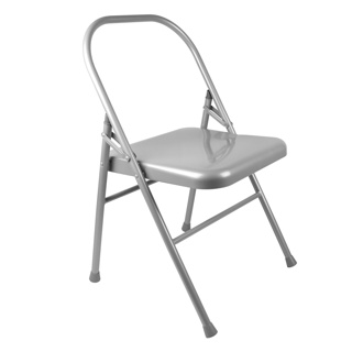 folding chair yoga