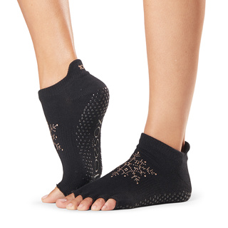 Half Toe Low Rise Grip Sock
