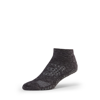 Grip Socks in Low Rise Charcoal by Base33 | Mad-HQ