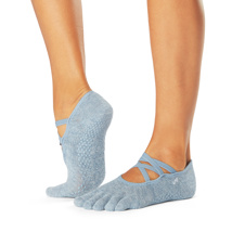 Half Toe Elle in Sombra Grip Socks - ToeSox - Mad-HQ